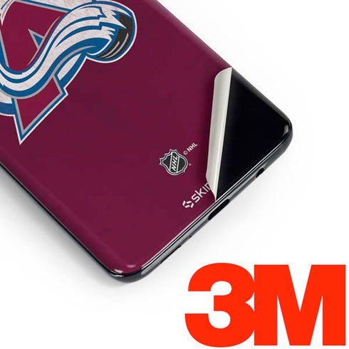 NHL Colorado Avalanche Distressed Galaxy S10 Skin