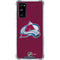 NHL Colorado Avalanche Distressed Galaxy S20 FE Clear Case