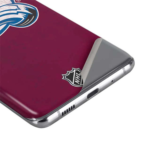 NHL Colorado Avalanche Distressed Galaxy S20 Plus Skin