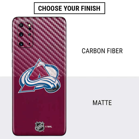 NHL Colorado Avalanche Distressed Galaxy S20 Plus Skin