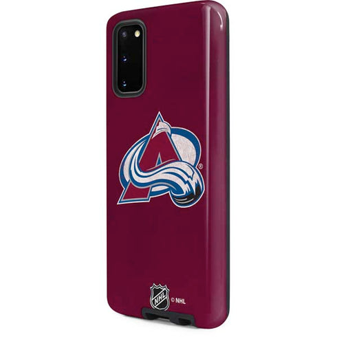 NHL Colorado Avalanche Distressed Galaxy S20 Pro Case