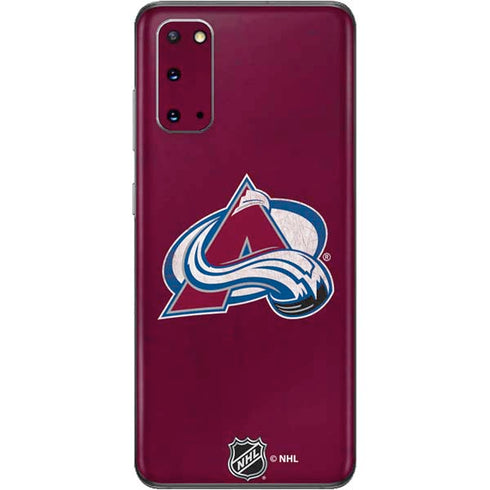 NHL Colorado Avalanche Distressed Galaxy S20 Skin