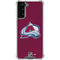 NHL Colorado Avalanche Distressed Galaxy S21 FE Clear Case