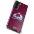 NHL Colorado Avalanche Distressed Galaxy S21 Plus 5G Clear Case
