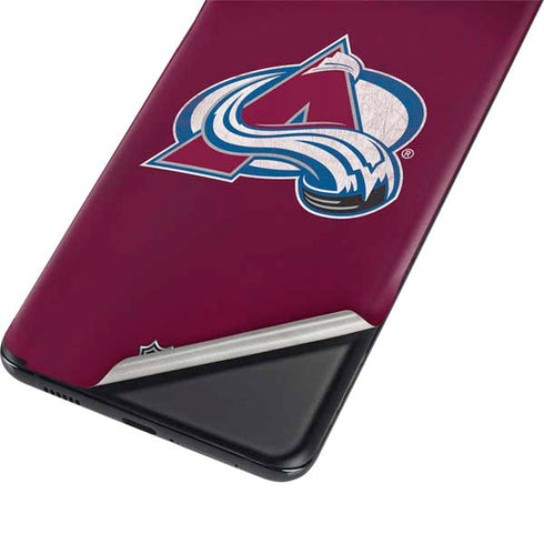 NHL Colorado Avalanche Distressed Galaxy S21 Ultra 5G Skin