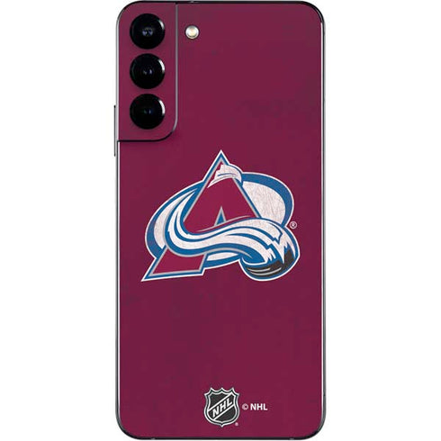 NHL Colorado Avalanche Distressed Galaxy S22 Plus Skin