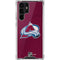 NHL Colorado Avalanche Distressed Galaxy S22 Ultra Clear Case