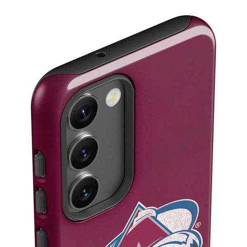 NHL Colorado Avalanche Distressed Galaxy S23 Pro Case