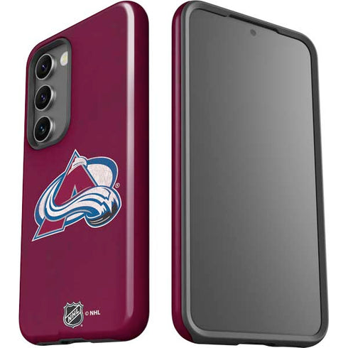NHL Colorado Avalanche Distressed Galaxy S23 Pro Case