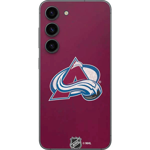 NHL Colorado Avalanche Distressed Galaxy S23 Skin