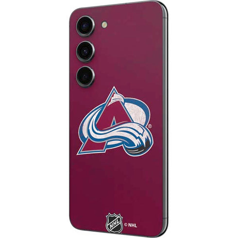 NHL Colorado Avalanche Distressed Galaxy S23 Skin