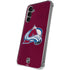 NHL Colorado Avalanche Distressed Galaxy S24 Plus Clear Case