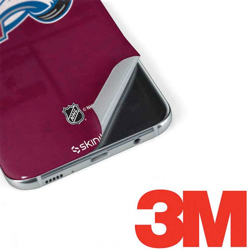 NHL Colorado Avalanche Distressed Galaxy S8 Skin