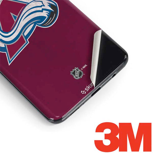 NHL Colorado Avalanche Distressed Galaxy S9 Plus Skin