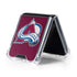 NHL Colorado Avalanche Distressed Galaxy Z Flip5 5G Clear Case