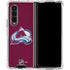 NHL Colorado Avalanche Distressed Galaxy Z Fold4 5G Clear Case