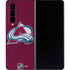 NHL Colorado Avalanche Distressed Galaxy Z Fold4 5G Skin