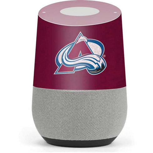 NHL Colorado Avalanche Distressed Google Home Skin