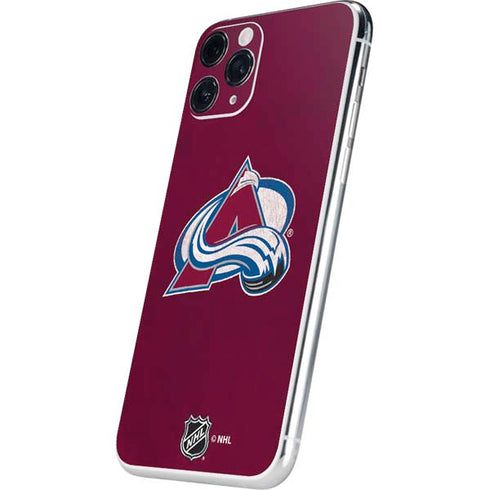 NHL Colorado Avalanche Distressed iPhone 11 Pro Skin