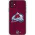 NHL Colorado Avalanche Distressed iPhone 11 Skin