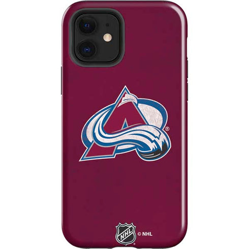 NHL Colorado Avalanche Distressed iPhone 12 Impact Case