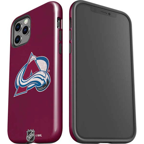 NHL Colorado Avalanche Distressed iPhone 12 Pro Impact Case