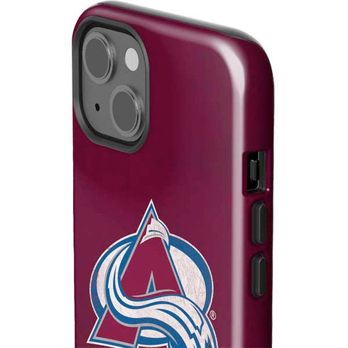 NHL Colorado Avalanche Distressed iPhone 13 Impact Case