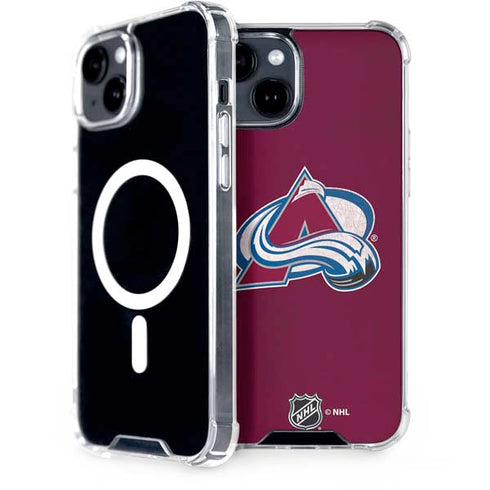 NHL Colorado Avalanche Distressed iPhone 13 MagSafe Case