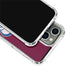 NHL Colorado Avalanche Distressed iPhone 13 Pro Clear Case