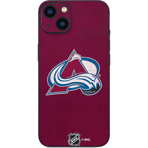 NHL Colorado Avalanche Distressed iPhone 13 Skin