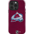 NHL Colorado Avalanche Distressed iPhone 15 Pro Impact Case