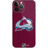 NHL Colorado Avalanche Distressed iPhone 14 Pro Max Skin