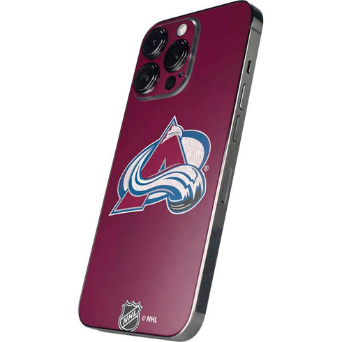 NHL Colorado Avalanche Distressed iPhone 14 Pro Max Skin
