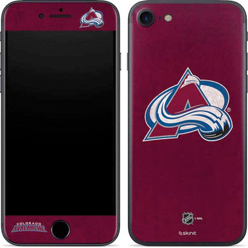 NHL Colorado Avalanche Distressed iPhone 7 Skin