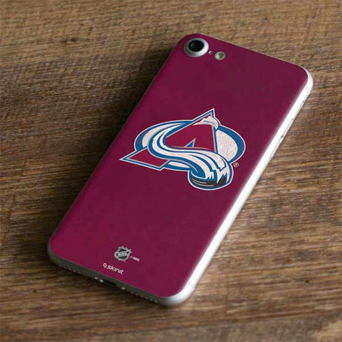 NHL Colorado Avalanche Distressed iPhone 7 Skin