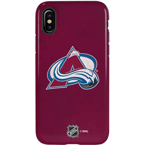 NHL Colorado Avalanche Distressed iPhone X Pro Case