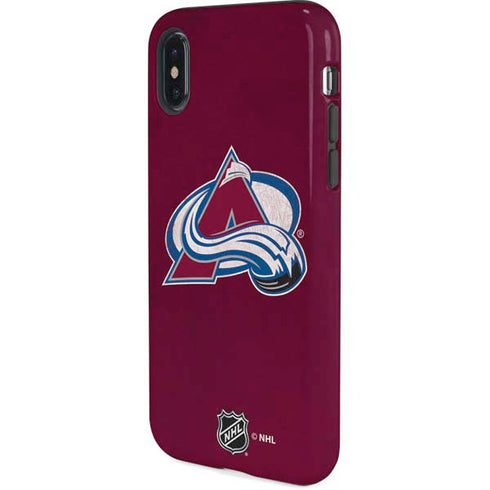 NHL Colorado Avalanche Distressed iPhone X Pro Case