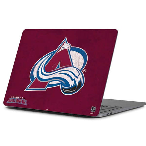 NHL Colorado Avalanche Distressed Apple MacBook Pro 13-inch Skin