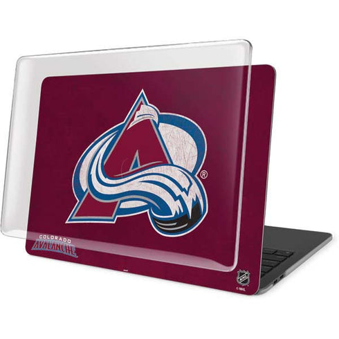 NHL Colorado Avalanche Distressed MacBook Pro 16in (2019-20) Case plus Skin