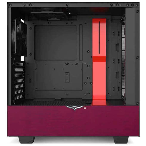 NHL Colorado Avalanche Distressed NZXT H510 Compact ATX Mid-Tower Case Skin