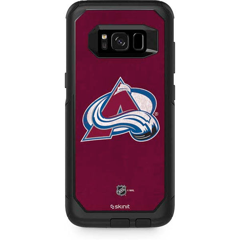 NHL Colorado Avalanche Distressed Otterbox Commuter Galaxy Skin