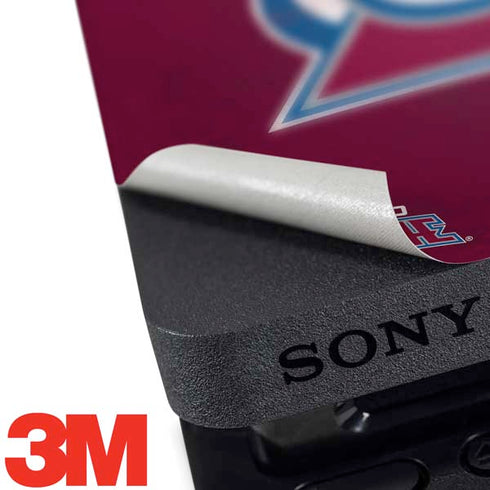 NHL Colorado Avalanche Distressed PS4 Pro Bundle Skin