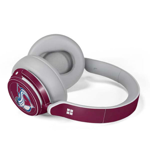 NHL Colorado Avalanche Distressed Surface Headphones Skin
