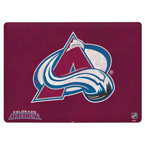 NHL Colorado Avalanche Distressed Surface Laptop 3 13.5in Skin