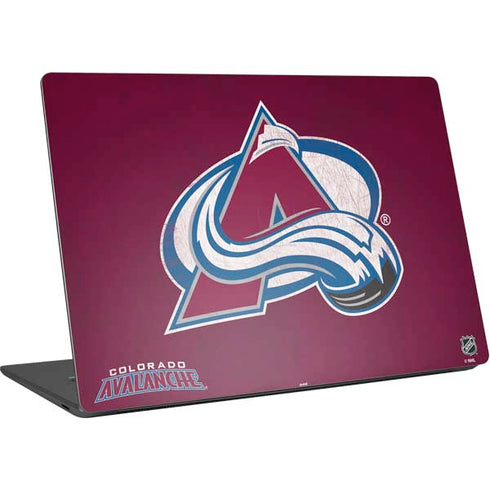 NHL Colorado Avalanche Distressed Surface Laptop 4 15in Skin