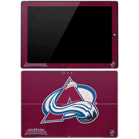 NHL Colorado Avalanche Distressed Surface Pro 3 Skin