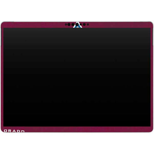 NHL Colorado Avalanche Distressed Surface Pro 8 Skin