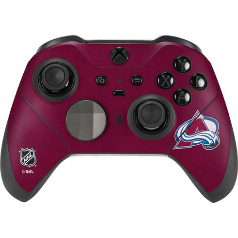 NHL Colorado Avalanche Distressed Xbox Elite Wireless Controller Series 2 Skin