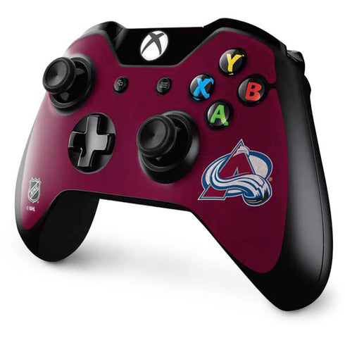 NHL Colorado Avalanche Distressed Xbox One Controller Skin