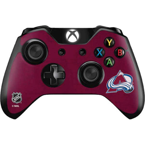 NHL Colorado Avalanche Distressed Xbox One Controller Skin